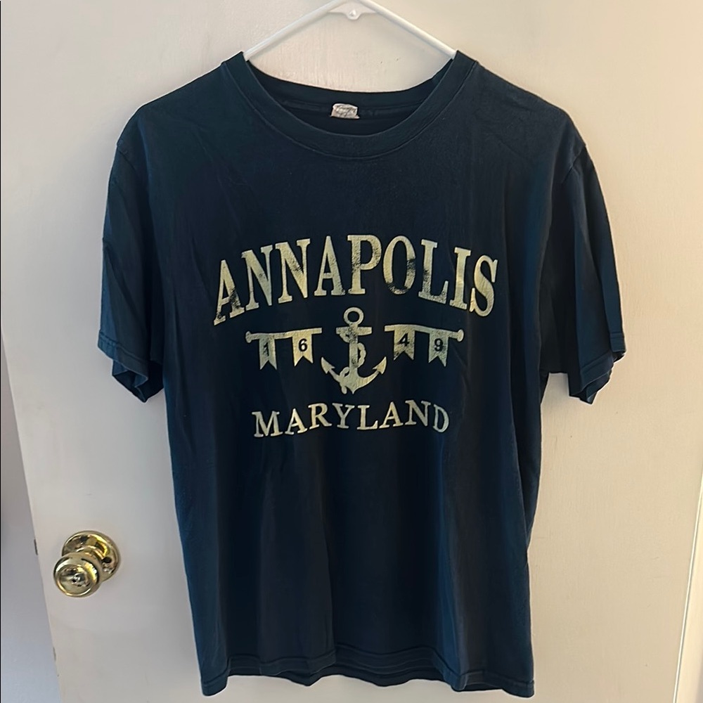 Navy Annapolis Graphic T-Shirt